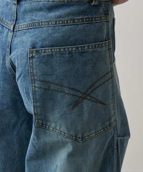 HAUS(ハウス)の「【HAUS】カーブデニム JNF24100(デニムパンツ・メンズ・ブルー/マルチ・M/L)」の14枚目の写真