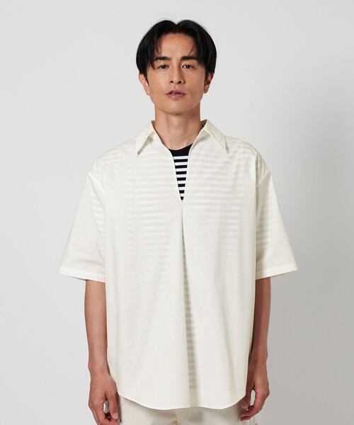 別注】＜allery＞ プルオーバー シャツ（シャツ/ブラウス