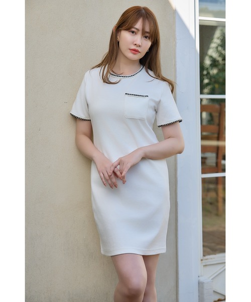 ワンピース herlipto Braid Mini Dress Braid Mini Dress（ワンピース）｜Her lip to（ハーリップトゥー