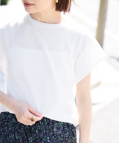 追加》シアーミニ裏毛 Tシャツ(508202964) | イエナ(IENA) - d