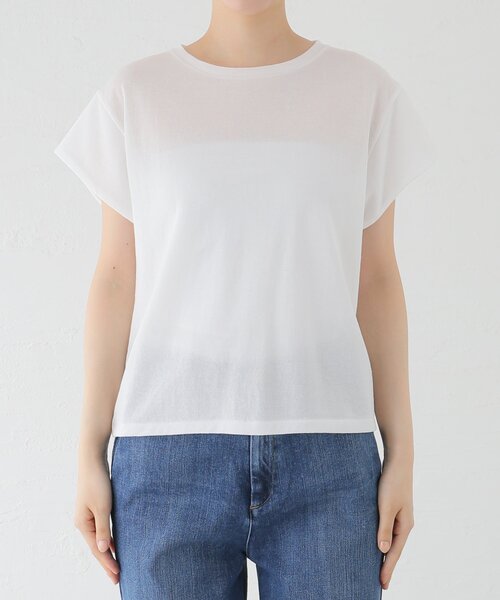 追加》シアーミニ裏毛 Tシャツ（Tシャツ/カットソー）｜IENA