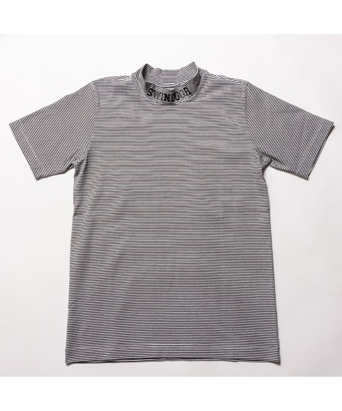 新品THE SWINGGGR RELAX MOCK NECK TEE RELAX MOCK NECK TEE, BLACK - THE SWINGGGR ONLINE STORE