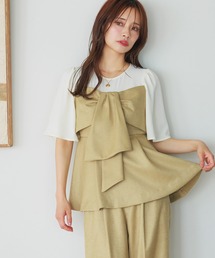 mysty woman | ［追加1］ビスチェドッキングプルオーバー　 497653(Tシャツ/カットソー)