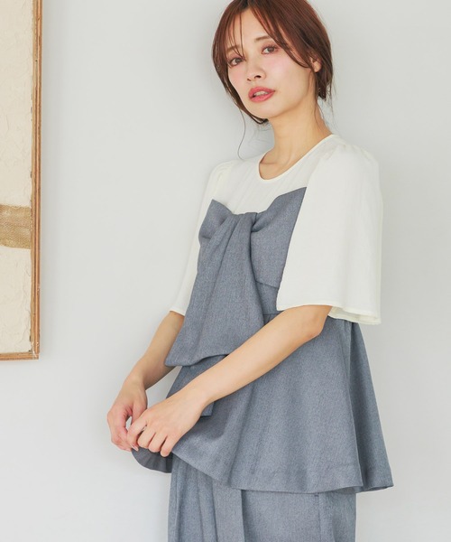 追加1］ビスチェドッキングプルオーバー 497653（Tシャツ