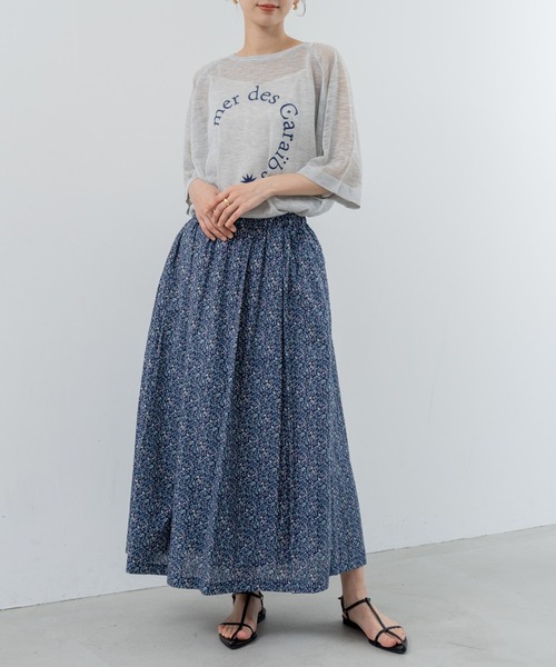 refinedworks(リファインドワークス)の「【refinedworks】シアーニットロゴプルオーバー!(ニット/セーター・レディース・ベージュ/ネイビー/グレー・FREE)」の22枚目の写真