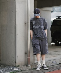 SUGGESTION/サジェッション 加工サッカーTシャツ