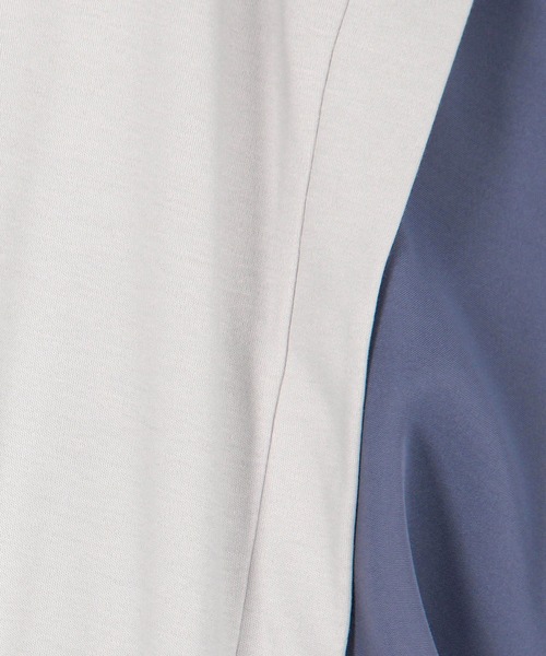 NICOLE white(ニコルホワイト)の「ウエストドロスト配色TEE(Tシャツ/カットソー・レディース・ブラック/オフホワイト/グレー・FREE)」の19枚目の写真