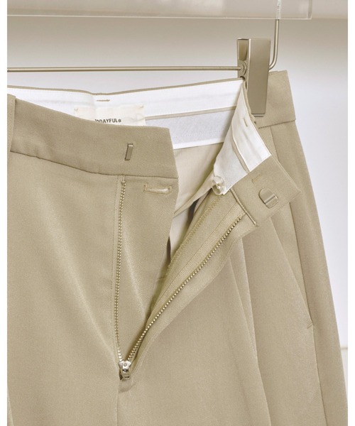 TODAYFUL（トゥデイフル）の「Tuck Wide Trousers（その他パンツ