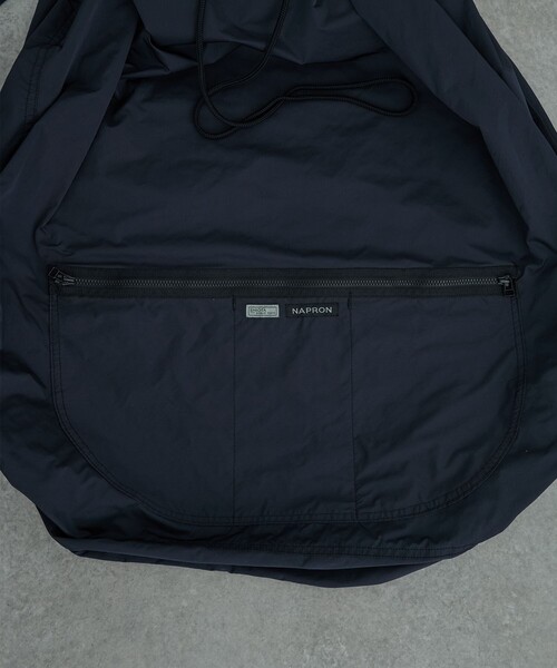 PUBLIC TOKYO（パブリックトウキョウ）の「【4way】NAPRON/SHIOTA ドロストショルダーバッグ（ショルダーバッグ・メンズ・ライトグレー/ミント/ブラック・FREE）」の12枚目の写真