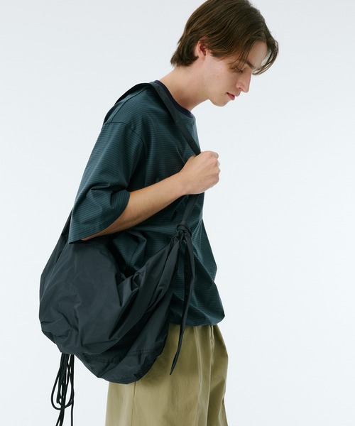 PUBLIC TOKYO（パブリックトウキョウ）の「【4way】NAPRON/SHIOTA ドロストショルダーバッグ（ショルダーバッグ・メンズ・ライトグレー/ミント/ブラック・FREE）」の20枚目の写真