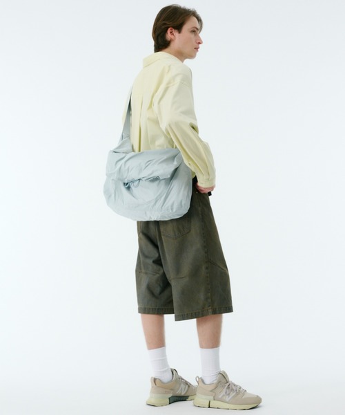 PUBLIC TOKYO（パブリックトウキョウ）の「【4way】NAPRON/SHIOTA ドロストショルダーバッグ（ショルダーバッグ・メンズ・ライトグレー/ミント/ブラック・FREE）」の18枚目の写真