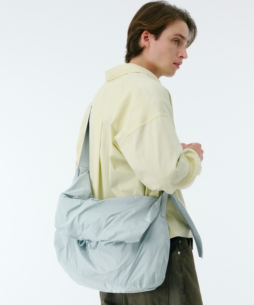 PUBLIC TOKYO（パブリックトウキョウ）の「【4way】NAPRON/SHIOTA ドロストショルダーバッグ（ショルダーバッグ・メンズ・ライトグレー/ミント/ブラック・FREE）」の17枚目の写真