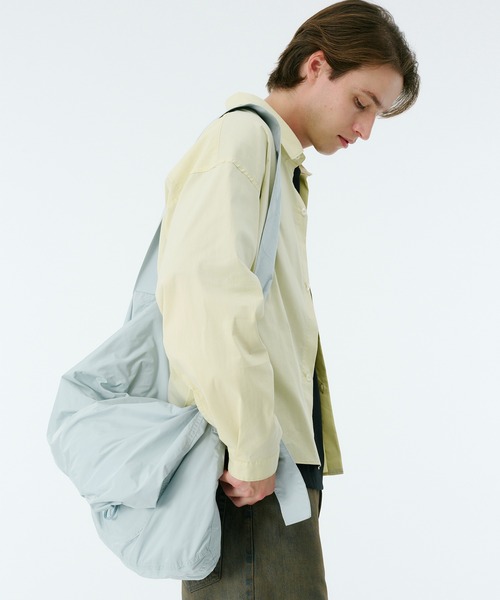 PUBLIC TOKYO（パブリックトウキョウ）の「【4way】NAPRON/SHIOTA ドロストショルダーバッグ（ショルダーバッグ・メンズ・ライトグレー/ミント/ブラック・FREE）」の16枚目の写真