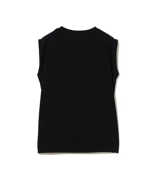 Demi-Luxe BEAMS(デミルクス ビームス)の「ウォッシャブル ウール ノースリーブ Tシャツ(Tシャツ/カットソー・レディース・ブラック/ネイビー/ブラウン・ONE SIZE)」の16枚目の写真