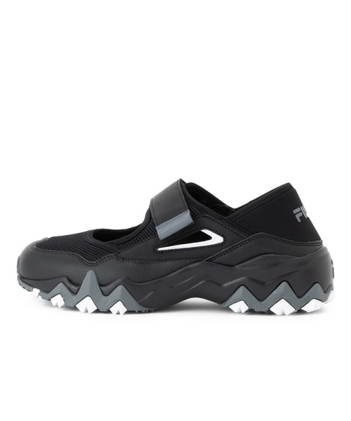 FILA(フィラ)の「FILA OAKMONT RECOVER(フィラ オークモント リカバー)(スニーカー・レディース・ブラック・25cm/24.5cm/24cm/23.5cm/23cm)」の2枚目の写真
