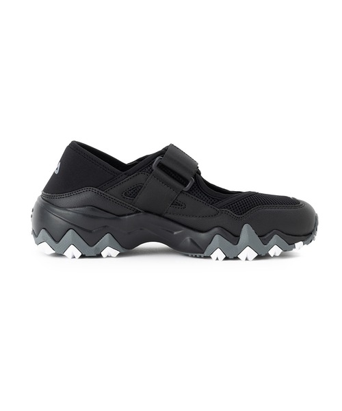FILA(フィラ)の「FILA OAKMONT RECOVER(フィラ オークモント リカバー)(スニーカー・レディース・ブラック・25cm/24.5cm/24cm/23.5cm/23cm)」の3枚目の写真