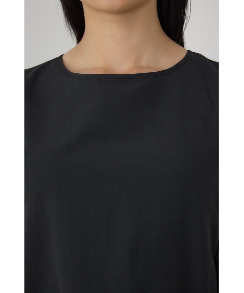 PLUS(プラス)の「【PLUS】ギャザーイレヘムワンピース(ワンピース・レディース・アイボリー/ブラック/ブルー・FREE)」の9枚目の写真