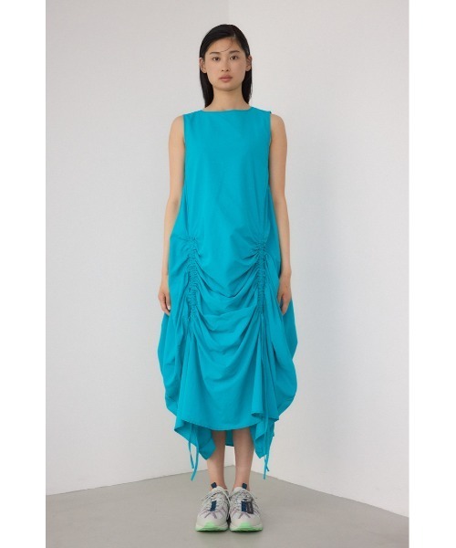 PLUS(プラス)の「【PLUS】ギャザーイレヘムワンピース(ワンピース・レディース・アイボリー/ブラック/ブルー・FREE)」の18枚目の写真