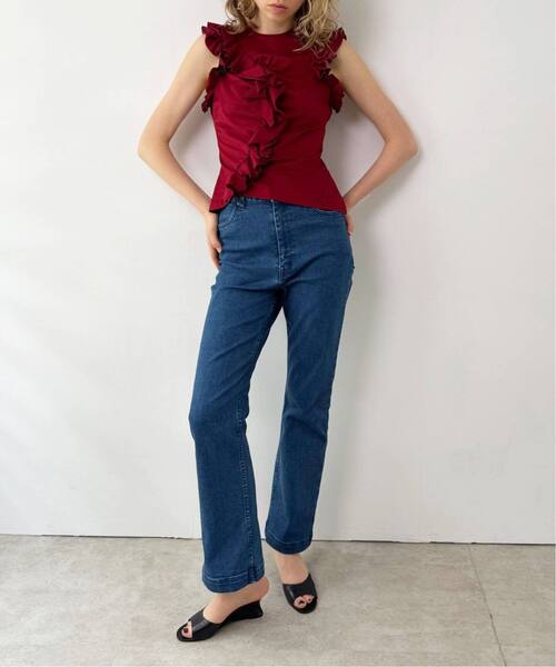 EDIT. FOR LULU（エディットフォールル）の「《追加2》abc フレアデニム（デニムパンツ・レディース・ブルー系その他・34/36）」の8枚目の写真