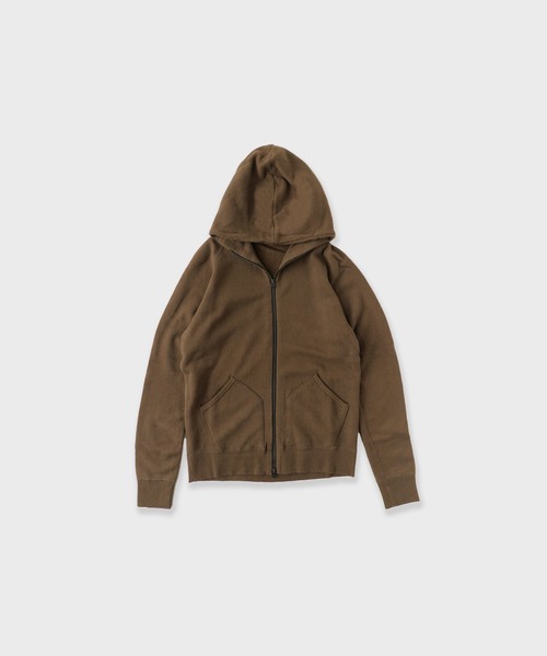 FLISTFIA(フリストフィア)の「FLISTFIA/フリストフィア Zip Up Parker パーカー(パーカー・メンズ・オリーブ/オートミール・2/3)」の2枚目の写真