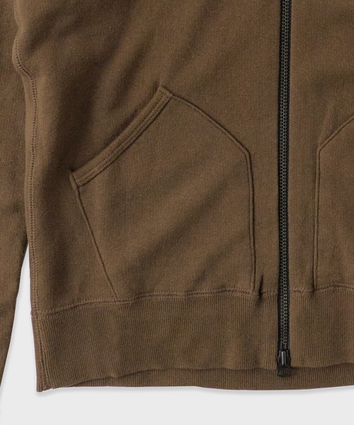 FLISTFIA(フリストフィア)の「FLISTFIA/フリストフィア Zip Up Parker パーカー(パーカー・メンズ・オリーブ/オートミール・2/3)」の3枚目の写真