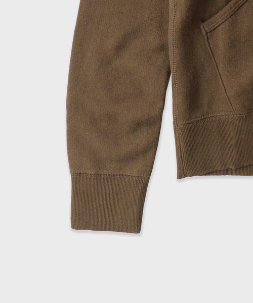FLISTFIA(フリストフィア)の「FLISTFIA/フリストフィア Zip Up Parker パーカー(パーカー・メンズ・オリーブ/オートミール・2/3)」の5枚目の写真