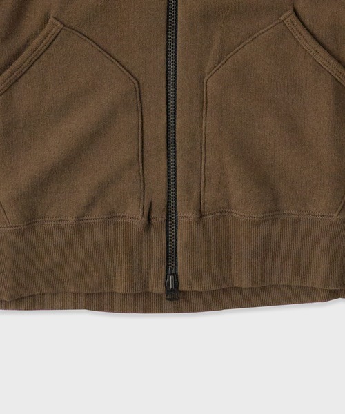 FLISTFIA(フリストフィア)の「FLISTFIA/フリストフィア Zip Up Parker パーカー(パーカー・メンズ・オリーブ/オートミール・2/3)」の4枚目の写真