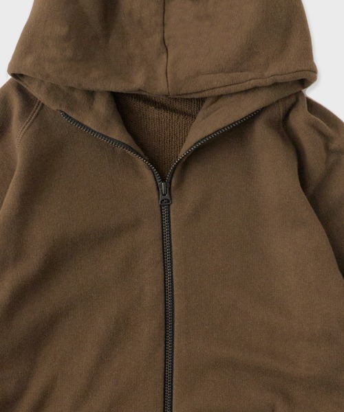 FLISTFIA(フリストフィア)の「FLISTFIA/フリストフィア Zip Up Parker パーカー(パーカー・メンズ・オリーブ/オートミール・2/3)」の9枚目の写真