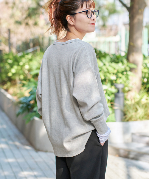 Spick & Span(スピックアンドスパン)の「《追加》2枚SETヘンリーネックプルオーバー(Tシャツ/カットソー・レディース・その他1/その他4/マルチ/その他6・FREE)」の17枚目の写真