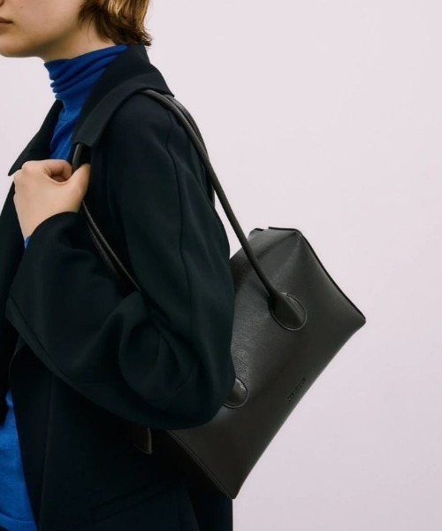 ADD CULUMN(アドカラム)の「ADD CULUMN(アドカラム) LOP BOSTON M WRINKLE(ハンドバッグ・レディース・ブラウン/オフホワイト・F)」の9枚目の写真