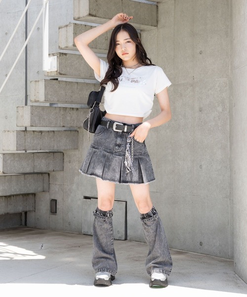 repipi armario(レピピ アルマリオ)の「ラインストーンベルト(ベルト・キッズ・ブラック/シルバー・FREE)」の4枚目の写真