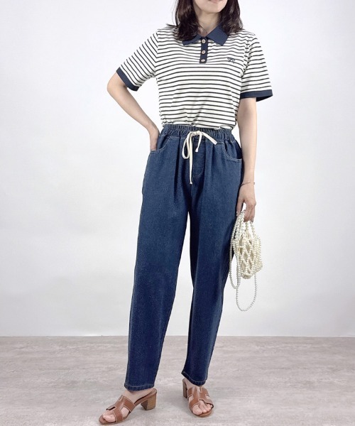 セール】12oz デニム イージーカーゴパンツ セットアップ対応