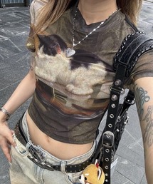【LAMPOON】CATTシャツ