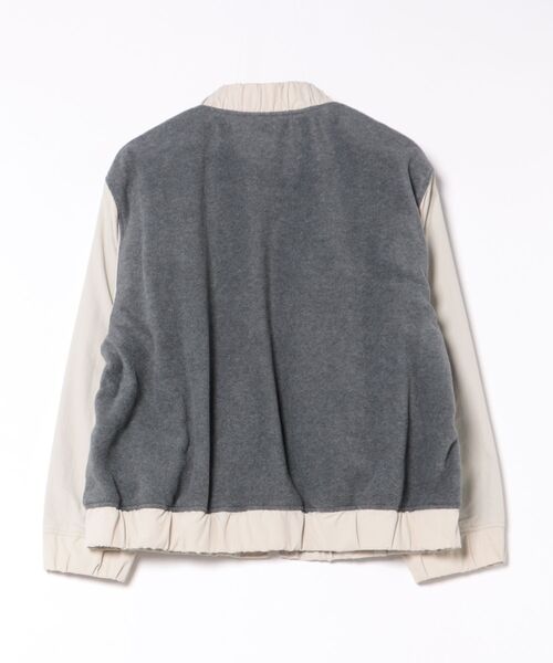 Munich（ミューニック）の「ナイロンタフタ×フリースリバーシブルブルゾン（ブルゾン・レディース・アイボリー/ブラック/イエロー・FREE）」の8枚目の写真