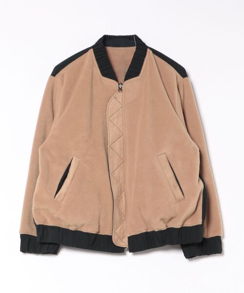 Munich（ミューニック）の「ナイロンタフタ×フリースリバーシブルブルゾン（ブルゾン・レディース・アイボリー/ブラック/イエロー・FREE）」の11枚目の写真