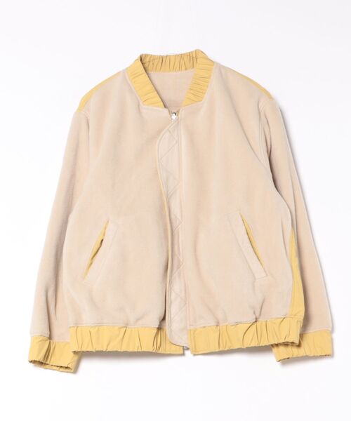 Munich（ミューニック）の「ナイロンタフタ×フリースリバーシブルブルゾン（ブルゾン・レディース・アイボリー/ブラック/イエロー・FREE）」の12枚目の写真