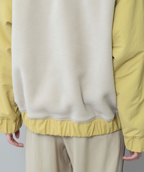 Munich（ミューニック）の「ナイロンタフタ×フリースリバーシブルブルゾン（ブルゾン・レディース・アイボリー/ブラック/イエロー・FREE）」の19枚目の写真