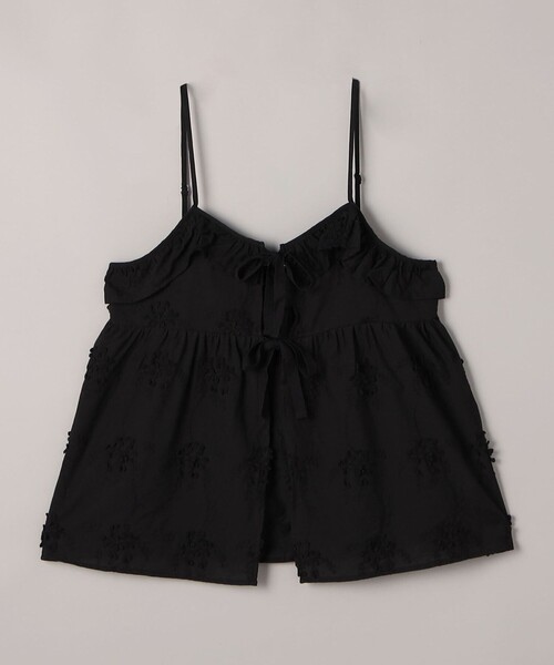 coen（コーエン）の「3D刺繍 キャミソールビスチェ（キャミソール・レディース・ナチュラル/ブラック・FREE）」の18枚目の写真