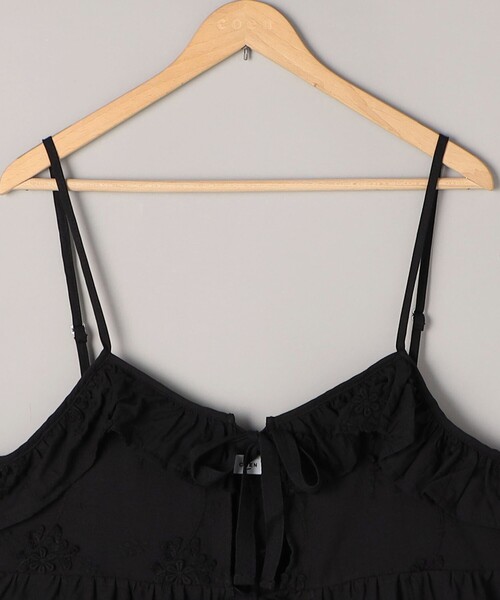 coen（コーエン）の「3D刺繍 キャミソールビスチェ（キャミソール・レディース・ナチュラル/ブラック・FREE）」の20枚目の写真