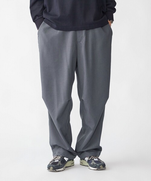 Fantastic Days（ファンタスティックデイズ）の「【SHIPS別注】FANTASTICDAYS: タック ワイド イージー パンツ（その他パンツ・メンズ・ダークグレー/ブラック/ブラウン系・SMALL/MEDIUM/LARGE）」の8枚目の写真
