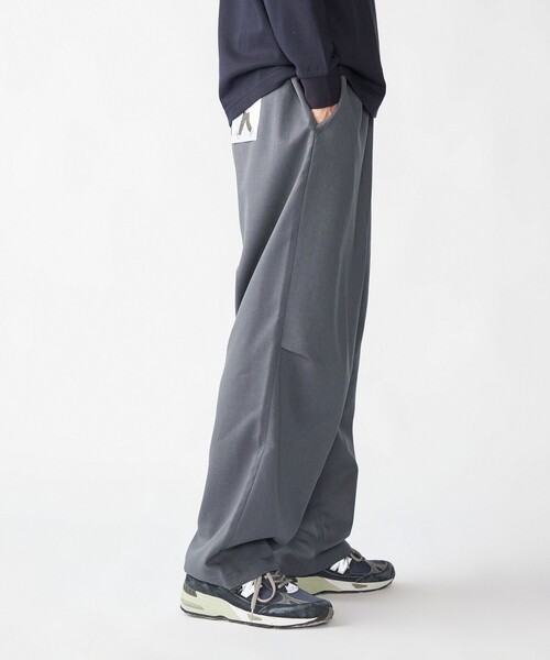 Fantastic Days（ファンタスティックデイズ）の「【SHIPS別注】FANTASTICDAYS: タック ワイド イージー パンツ（その他パンツ・メンズ・ダークグレー/ブラック/ブラウン系・SMALL/MEDIUM/LARGE）」の11枚目の写真