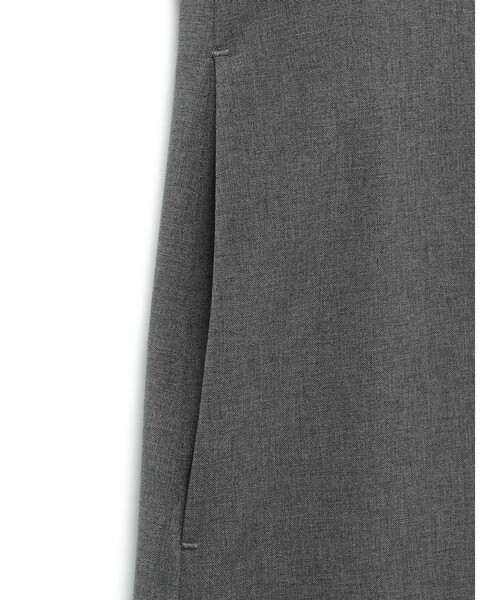 MidiUmi(ミディウミ)の「MidiUmi ウエスト切り替えロングワンピース(ワンピース・レディース・グレー/チャコールグレー/ブラック・FREE)」の17枚目の写真