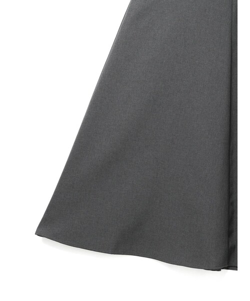 MidiUmi(ミディウミ)の「MidiUmi ウエスト切り替えロングワンピース(ワンピース・レディース・グレー/チャコールグレー/ブラック・FREE)」の18枚目の写真