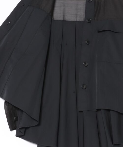 ADORE(アドーア)の「ハイマルチタフタジャケット(ブルゾン・レディース・ブラック/ベージュ・38)」の18枚目の写真
