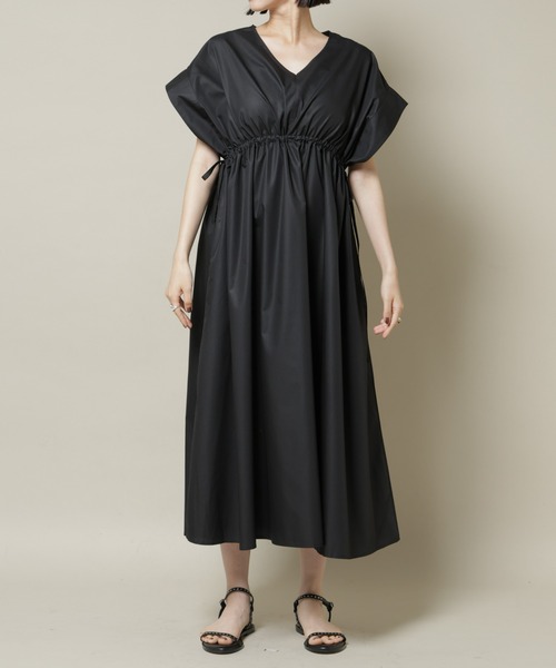 ワンピース ma K04697)ミーアンドミークチュール ミニヘリンボーンステッチ