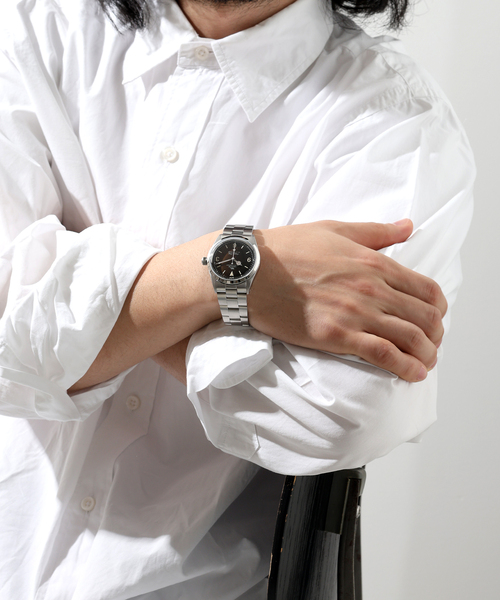VAGUE WATCH CO.（ヴォーグウォッチカンパニー）の「【VAGUE WATCH CO. / ヴァーグウォッチ】Every-One Brown  gradation 34ｍｍ（アナログ腕時計・レディース・シルバー・FREE）」の11枚目の写真