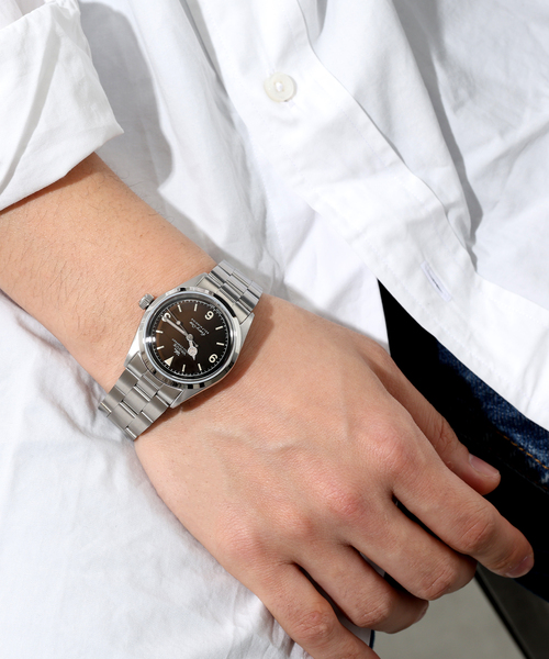 VAGUE WATCH CO.（ヴォーグウォッチカンパニー）の「【VAGUE WATCH CO. / ヴァーグウォッチ】Every-One Brown  gradation 34ｍｍ（アナログ腕時計・レディース・シルバー・FREE）」の12枚目の写真