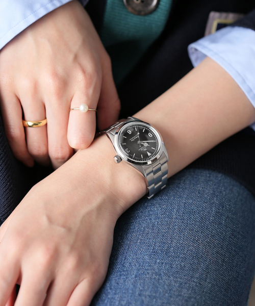 VAGUE WATCH CO.（ヴォーグウォッチカンパニー）の「【VAGUE WATCH CO. / ヴァーグウォッチ】Every-One Brown  gradation 34ｍｍ（アナログ腕時計・レディース・シルバー・FREE）」の6枚目の写真