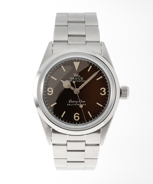 VAGUE WATCH CO.（ヴォーグウォッチカンパニー）の「【VAGUE WATCH CO. / ヴァーグウォッチ】Every-One Brown  gradation 34ｍｍ（アナログ腕時計・レディース・シルバー・FREE）」の7枚目の写真