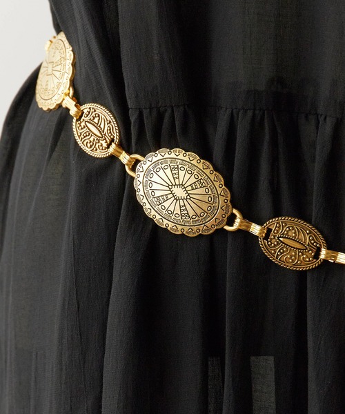 ROOPTOKYO（ループトウキョウ）の「OKUOKU 0909/オクオク コンチョ メタルベルト（ベルト・レディース・ゴールド系その他3/ゴールド系その他4/シルバー系その他4/シルバー系その他3/シルバー系その他/ゴールド系その他・FREE）」の22枚目の写真